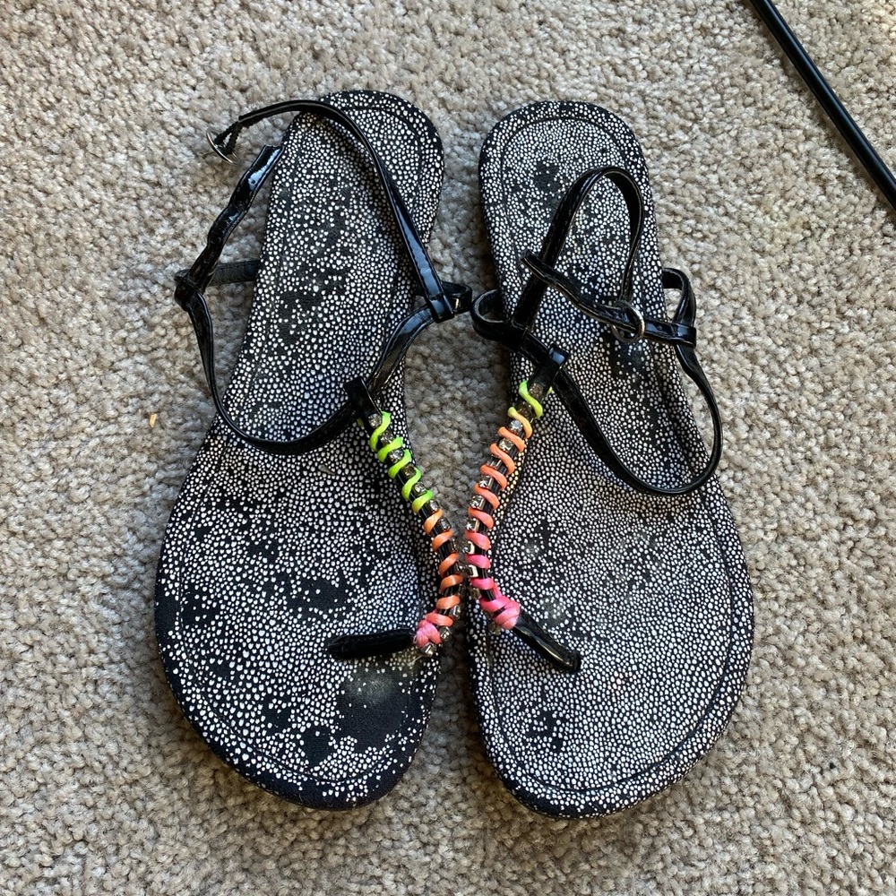 Colorful Strappy Sandals